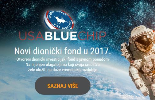 USA Blue Chip fond kree sa radom