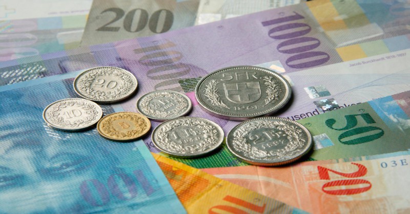 Nesklonost riziku podupire jen i vicarski franak