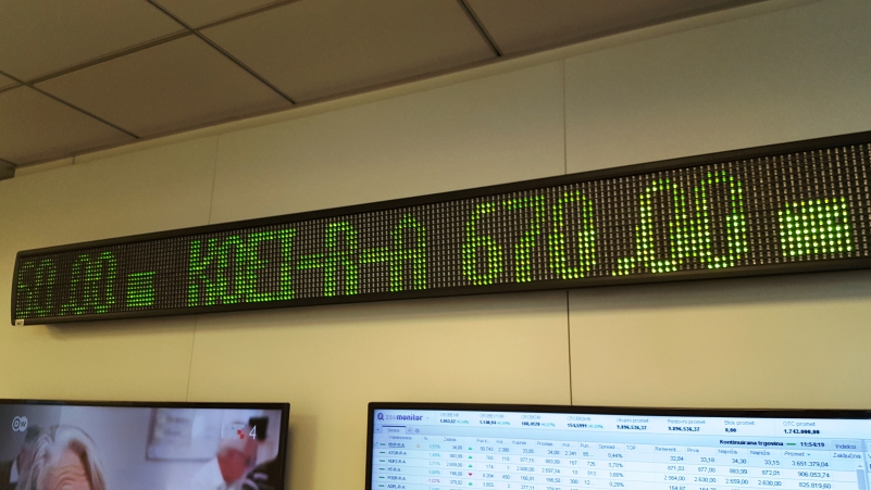 ZSE DANAS: Crobexi rasli više od pola posto ZSE DANAS: Crobexi rasli više od pola posto